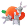 pluche braintrainer wortel met konijnen
