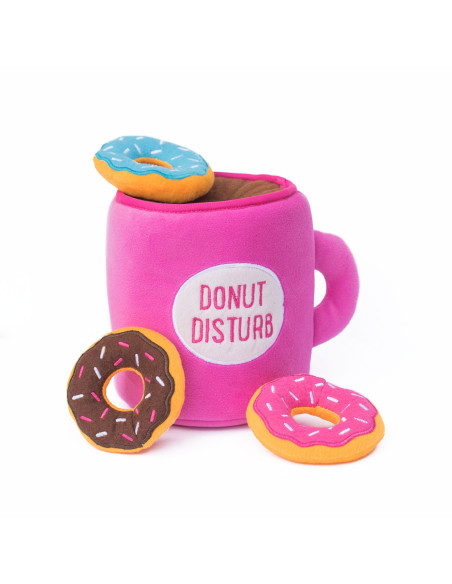 pluche braintrainer tas met donuts