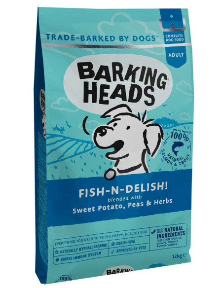 Barking Heads Fish-n-Delish graanvrij hondenvoer
