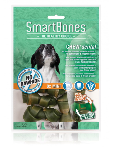 SmartBones Dental Kauwkluiven XS 8 stuks